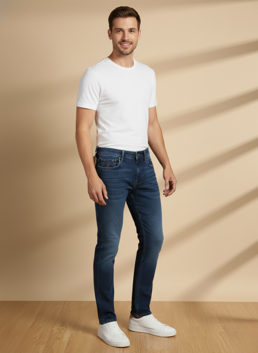 U.S. Polo Assn. Men’s Jeans (Dark Blue)