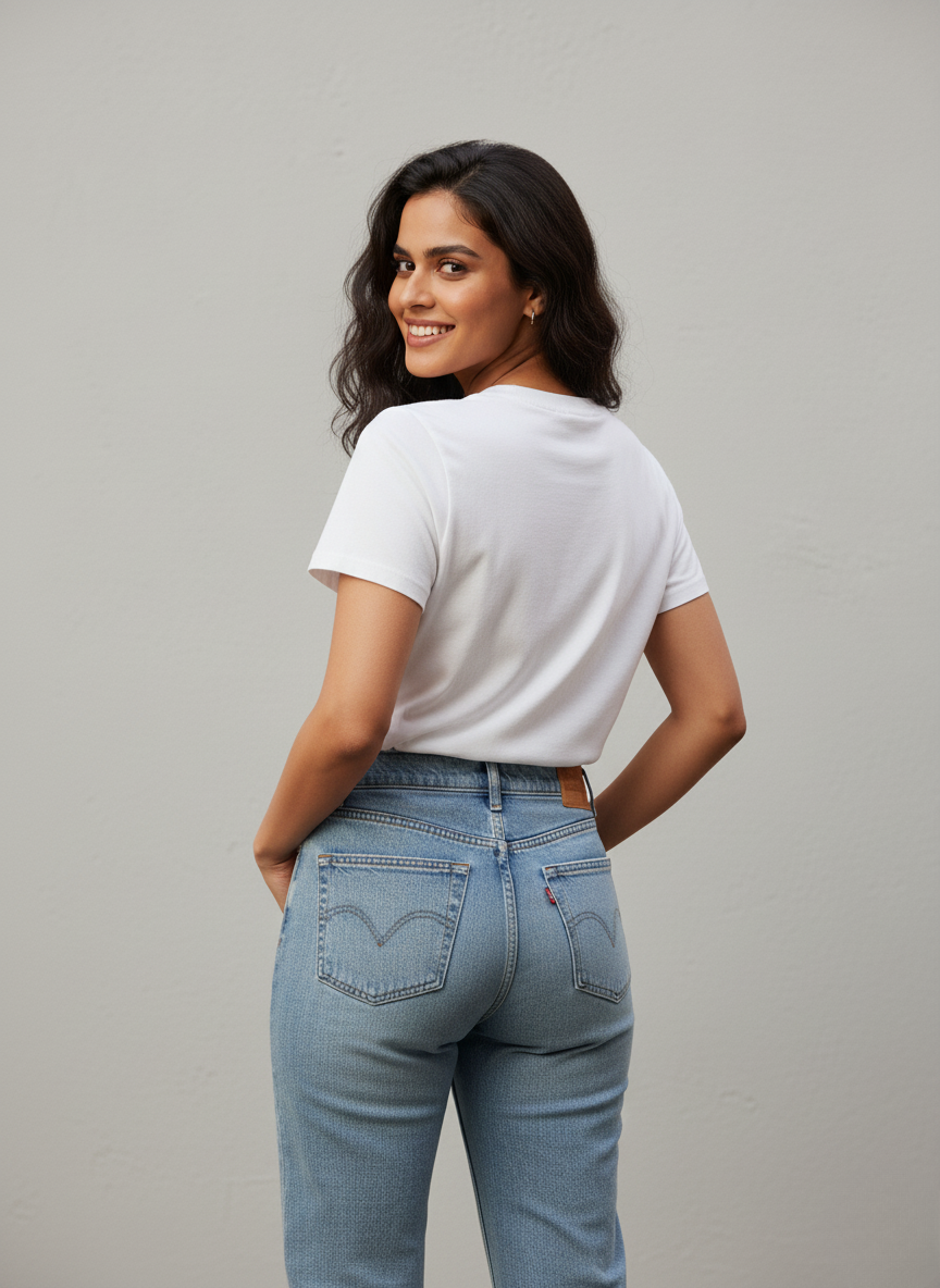 Levi’s Women’s Graphic Batwing Tee (White)