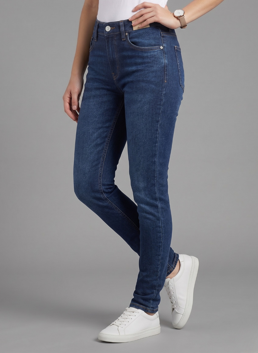Levi’s 711 Skinny Jeans with Lycra® | Deep Indigo Wash