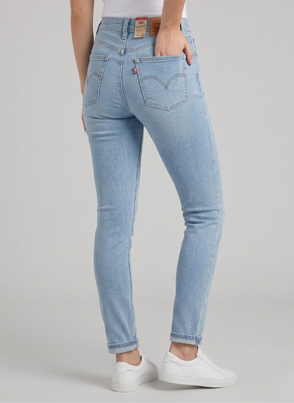 Levi's 721 High-Rise Skinny Jeans - Women's Light Wash Stretch Denim (NWT)