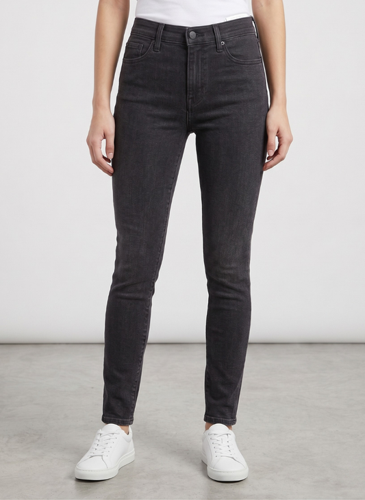 Levi's Women's 710 Super Skinny Jeans - Dark Charcoal Gray