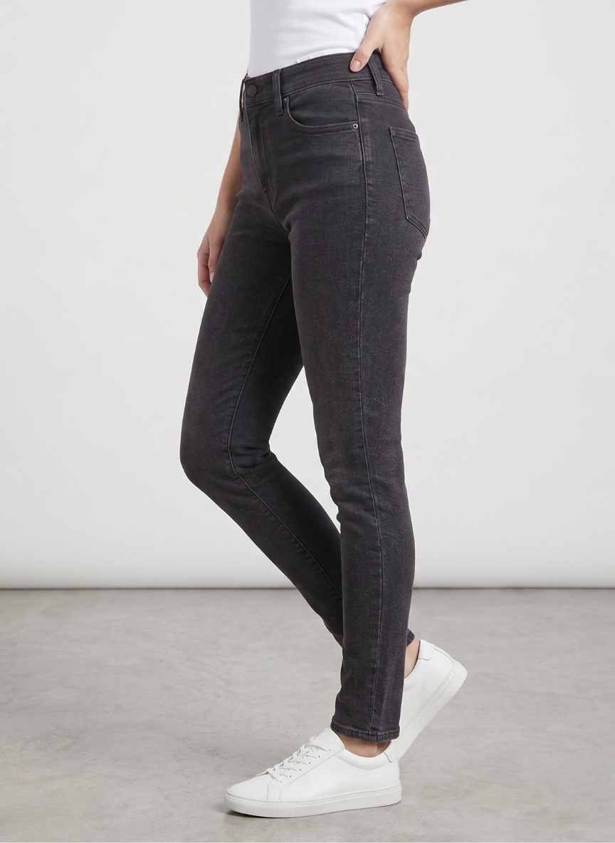 Levi's Women's 710 Super Skinny Jeans - Dark Charcoal Gray