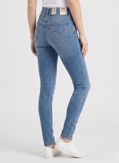 Levi's Women's 711 Skinny Jeans - Medium Indigo Wash Stretch Denim
