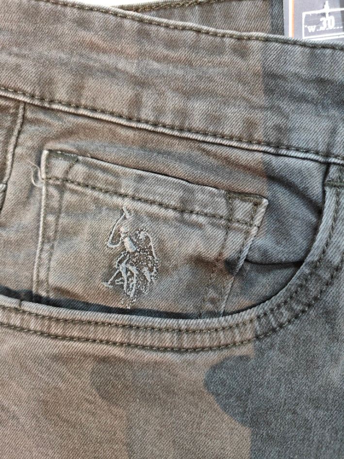U.S. Polo Assn. Mens Jeans (Dark Grey)
