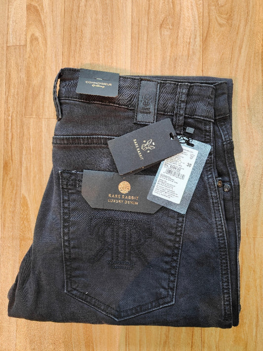 Rare Rabbit Men's Luxury Jeans (Black)