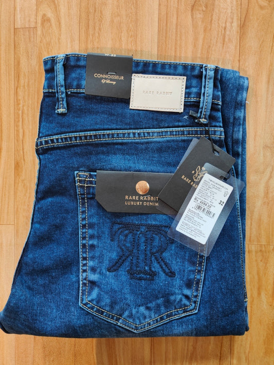 Rare Rabbit Mens Luxury Jeans (LT Blue)