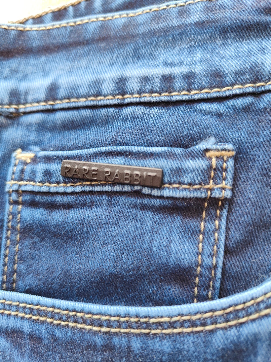 Rare Rabbit Mens Luxury Jeans (LT Blue)