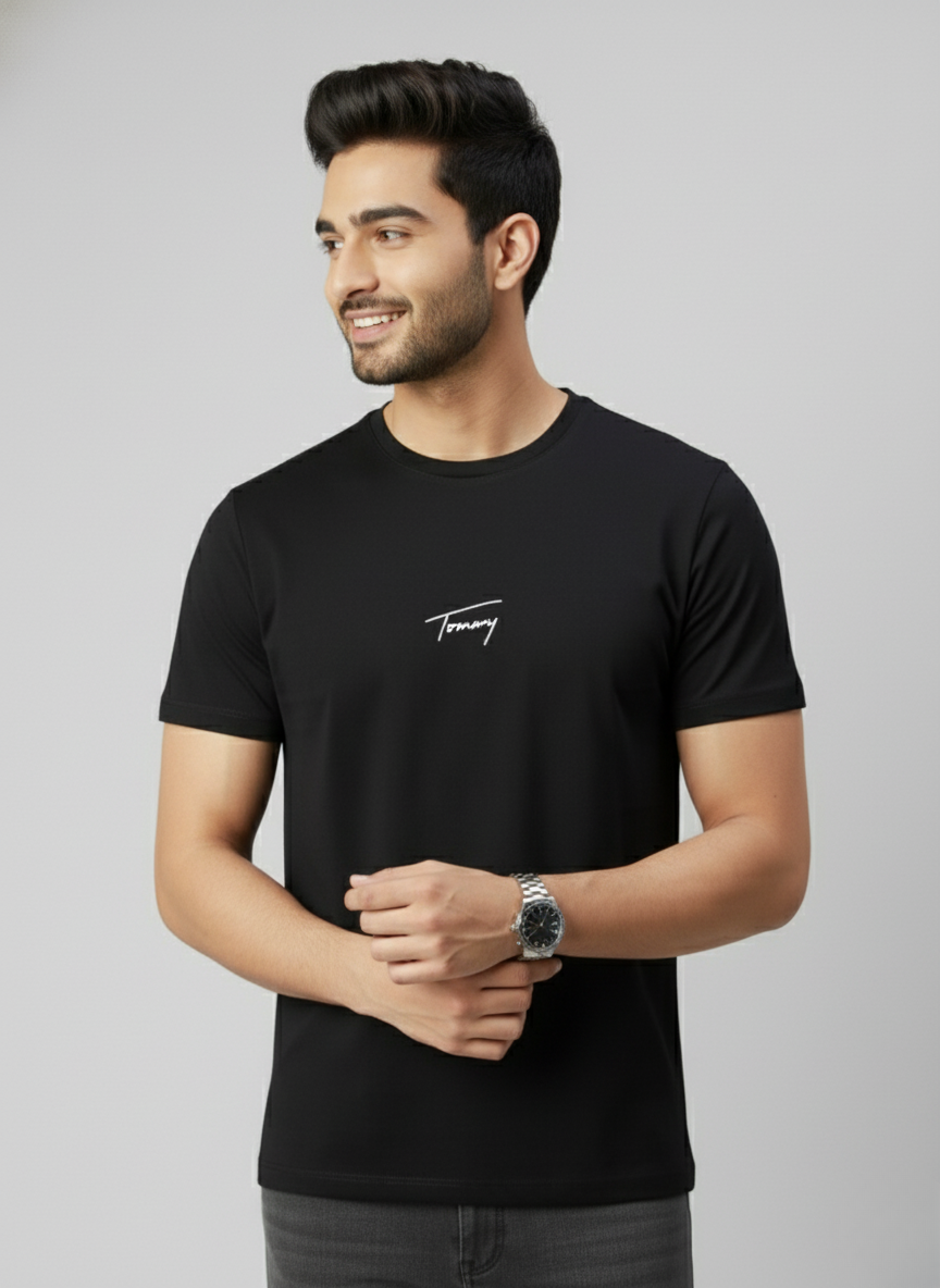 Tommy Hilfiger Black  T-Shirt