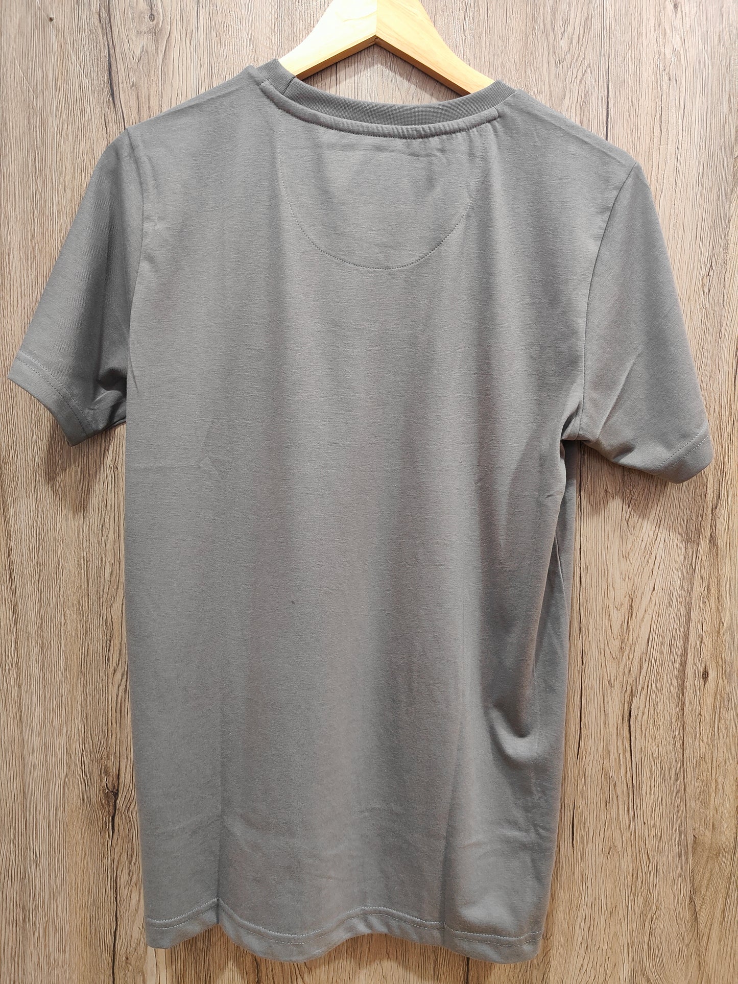 U.S. Polo Assn. Official Game Supplier Printed Men's T-Shirt (Grey)