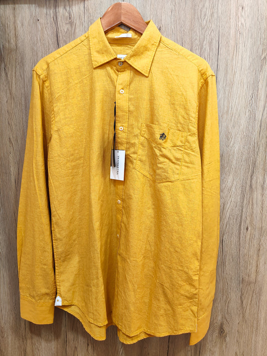 Rare Rabbit Men's Shirt (Mustard)