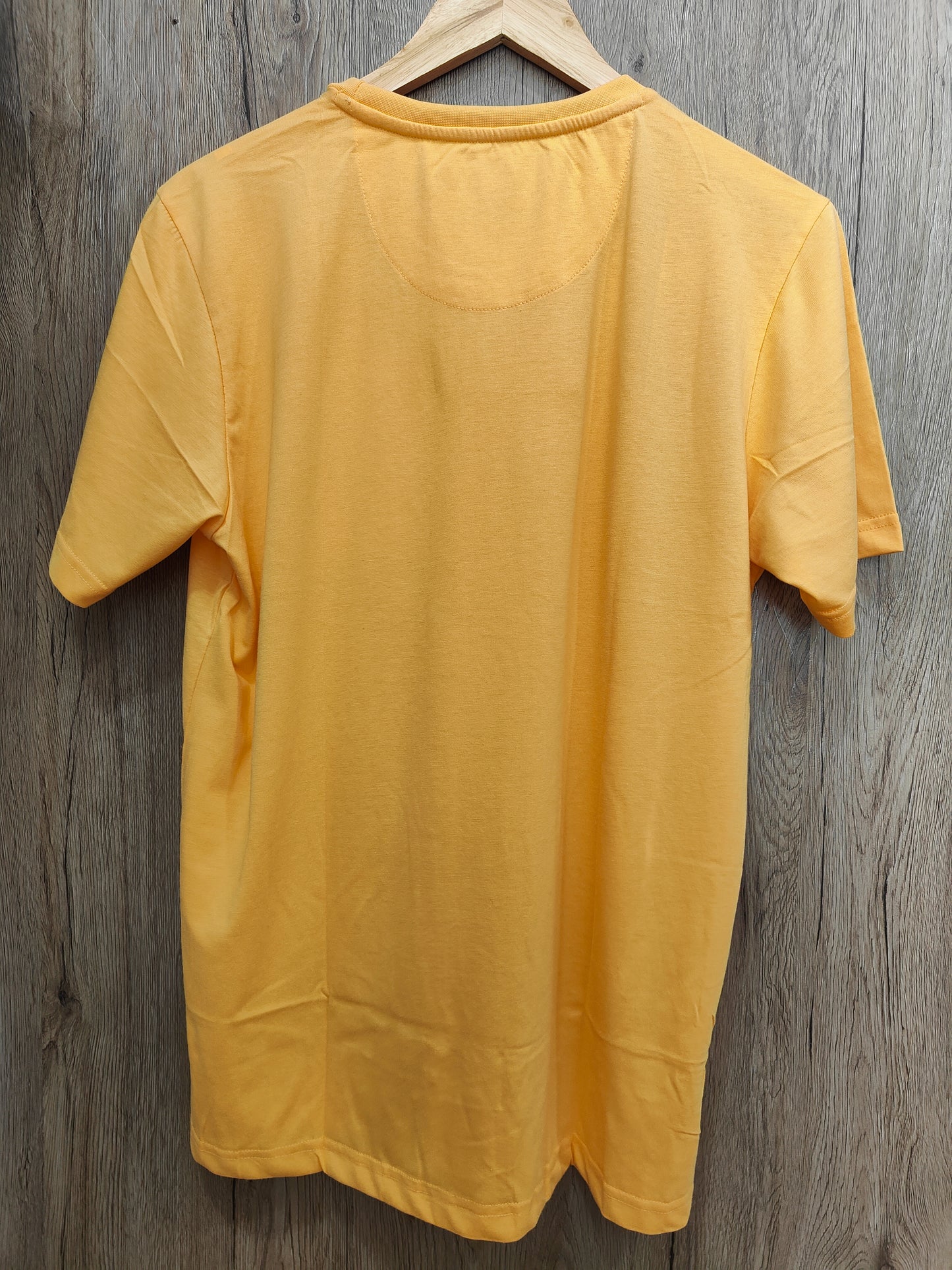 U.S.Polo Assn. Men's Yellow Graphic Heritage Print T-Shirt (YELLOW)