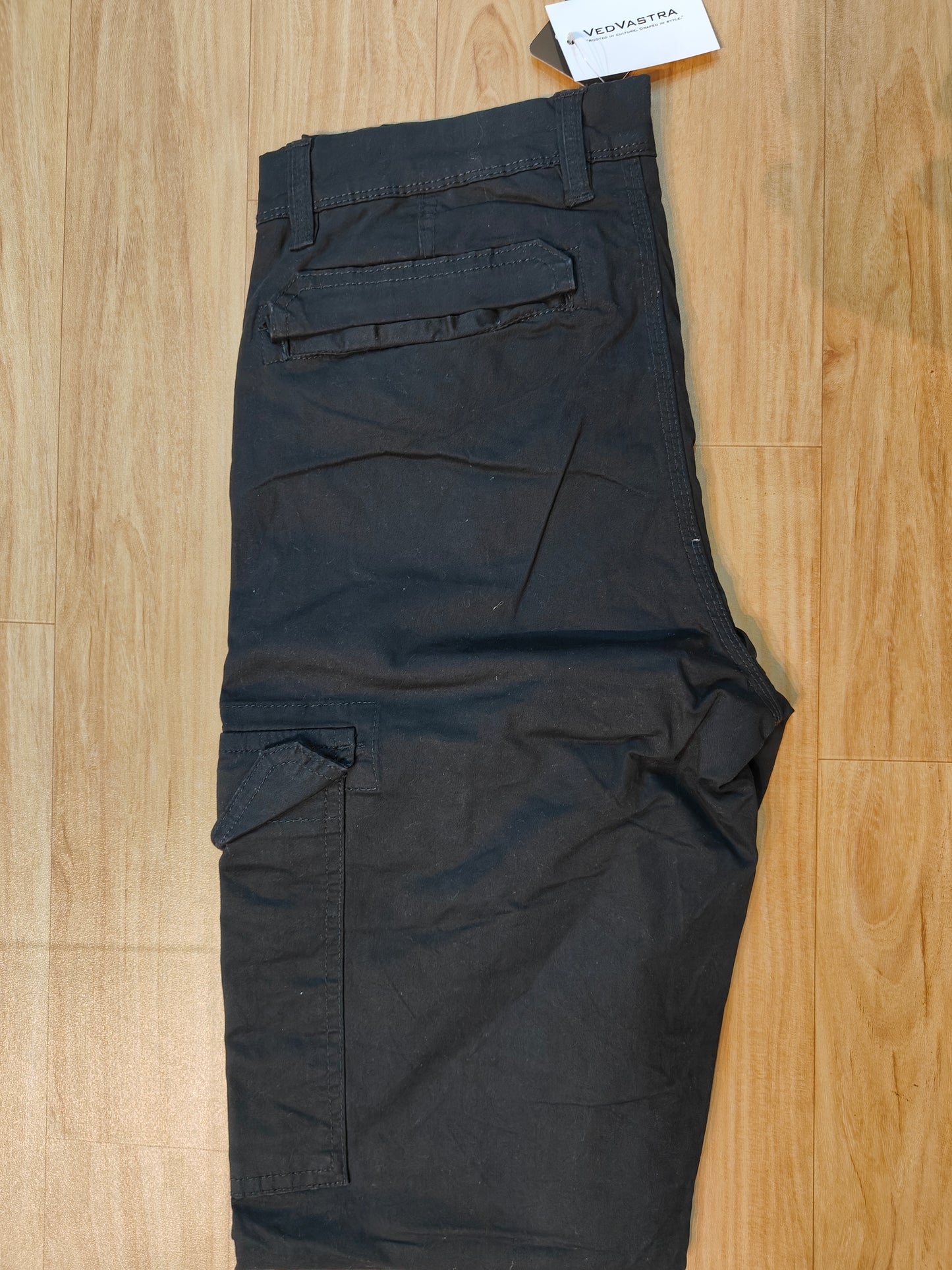 Max Urban Men's Cargo Pants (BLACK)