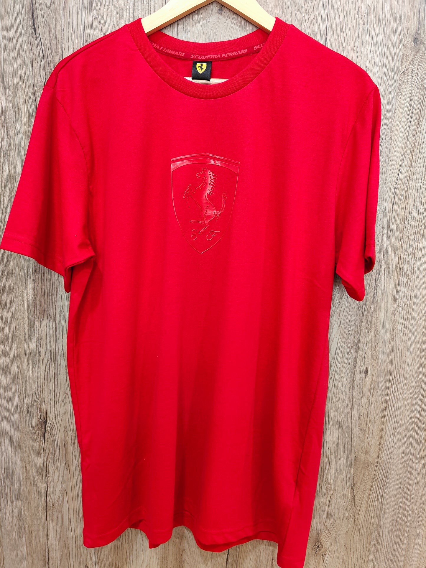 Puma Ferrari  Rosso corsa Men's T-shirt (Red)