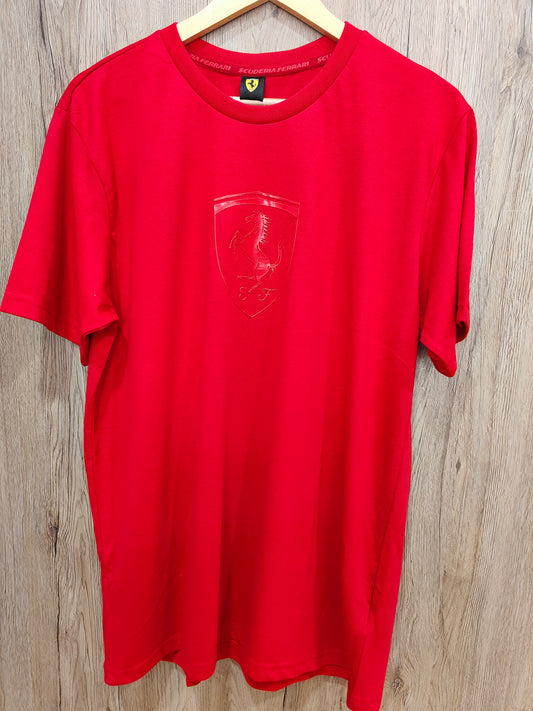 Puma Ferrari  Rosso corsa Men's T-shirt (Red)