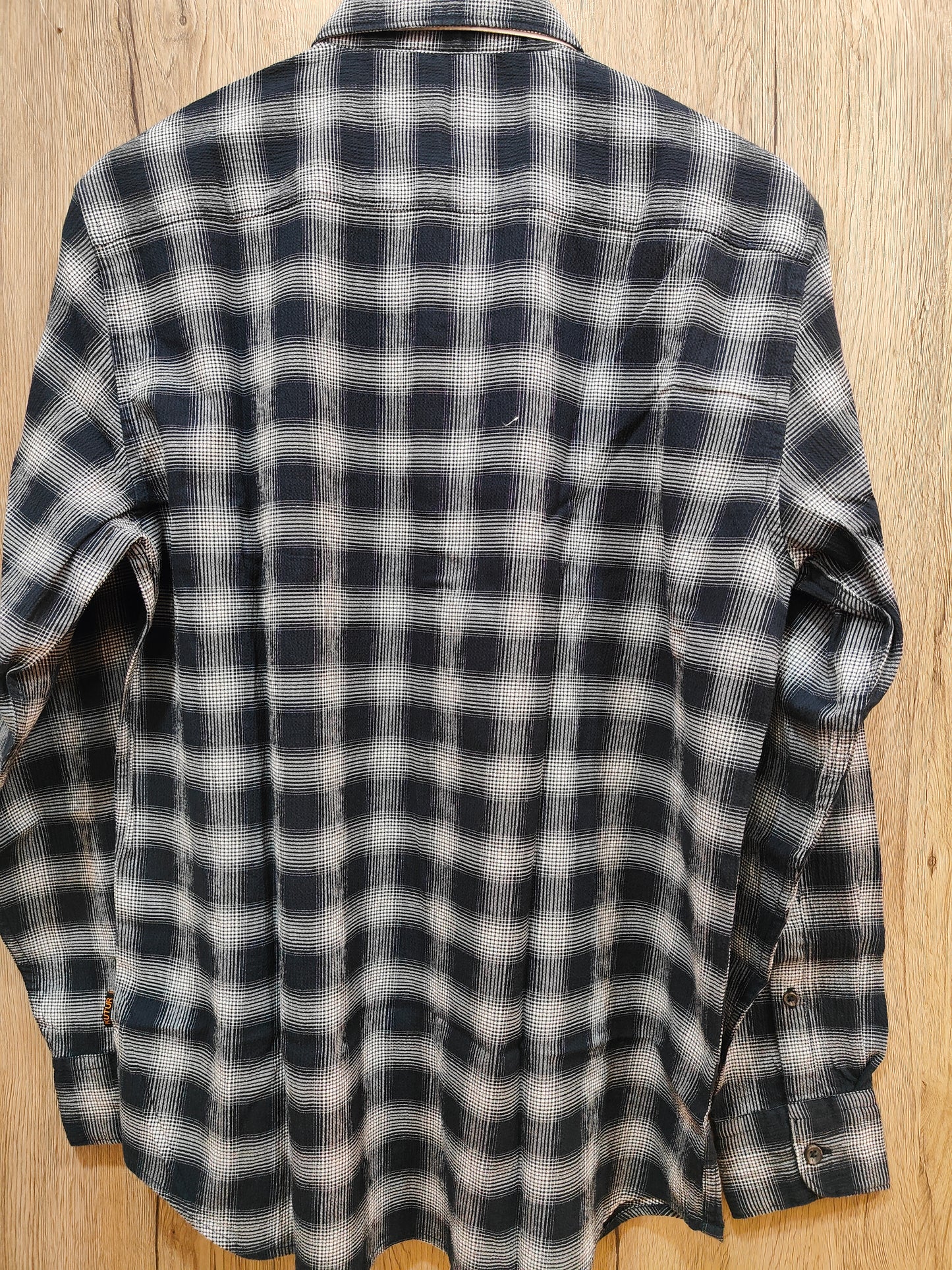 Kutur Men's Black & White Checked Cotton Shirt – Westside Manufacturer