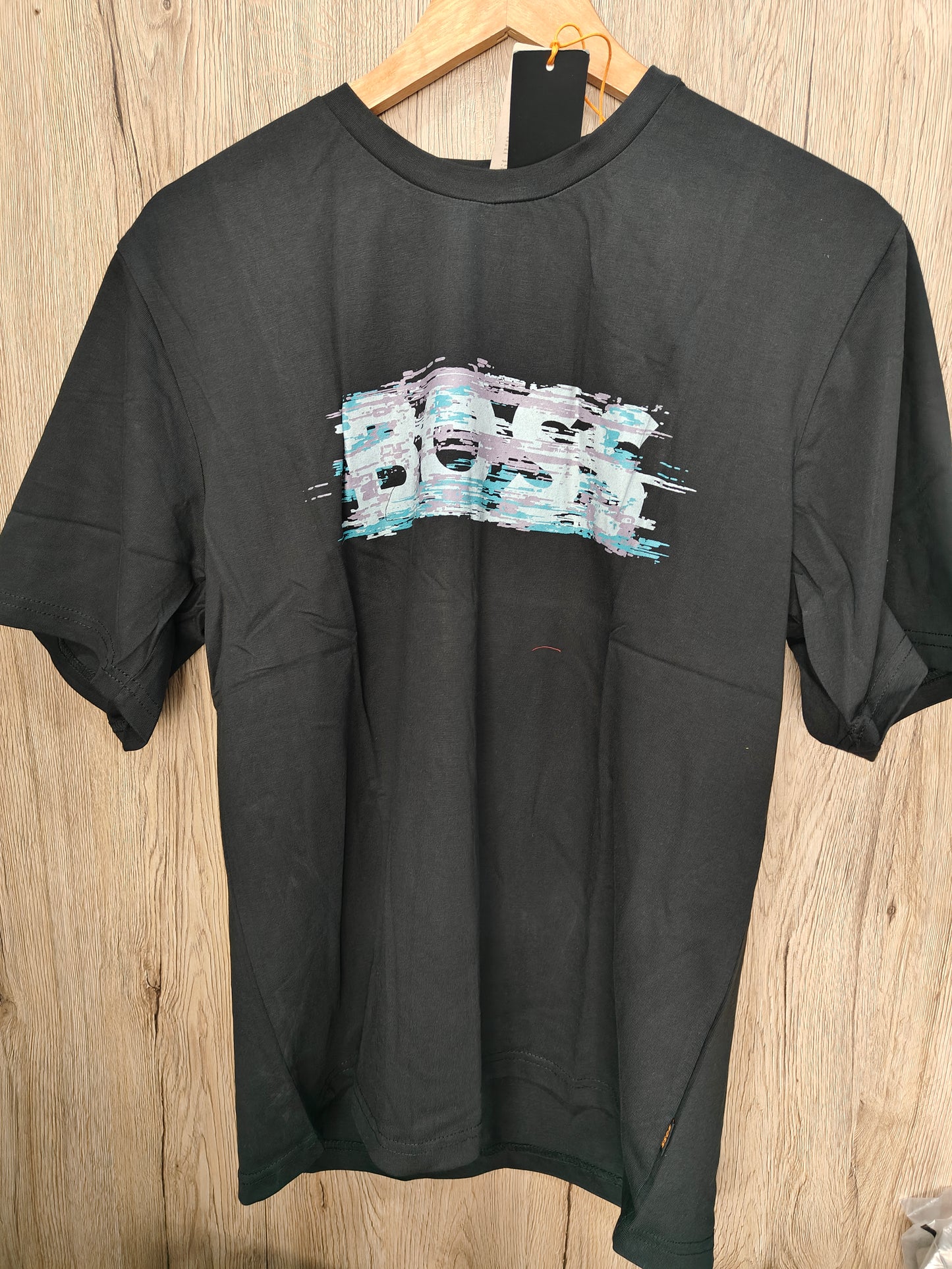 Hugo Boss Men’s Black Graphic Print Premium Cotton T-Shirt