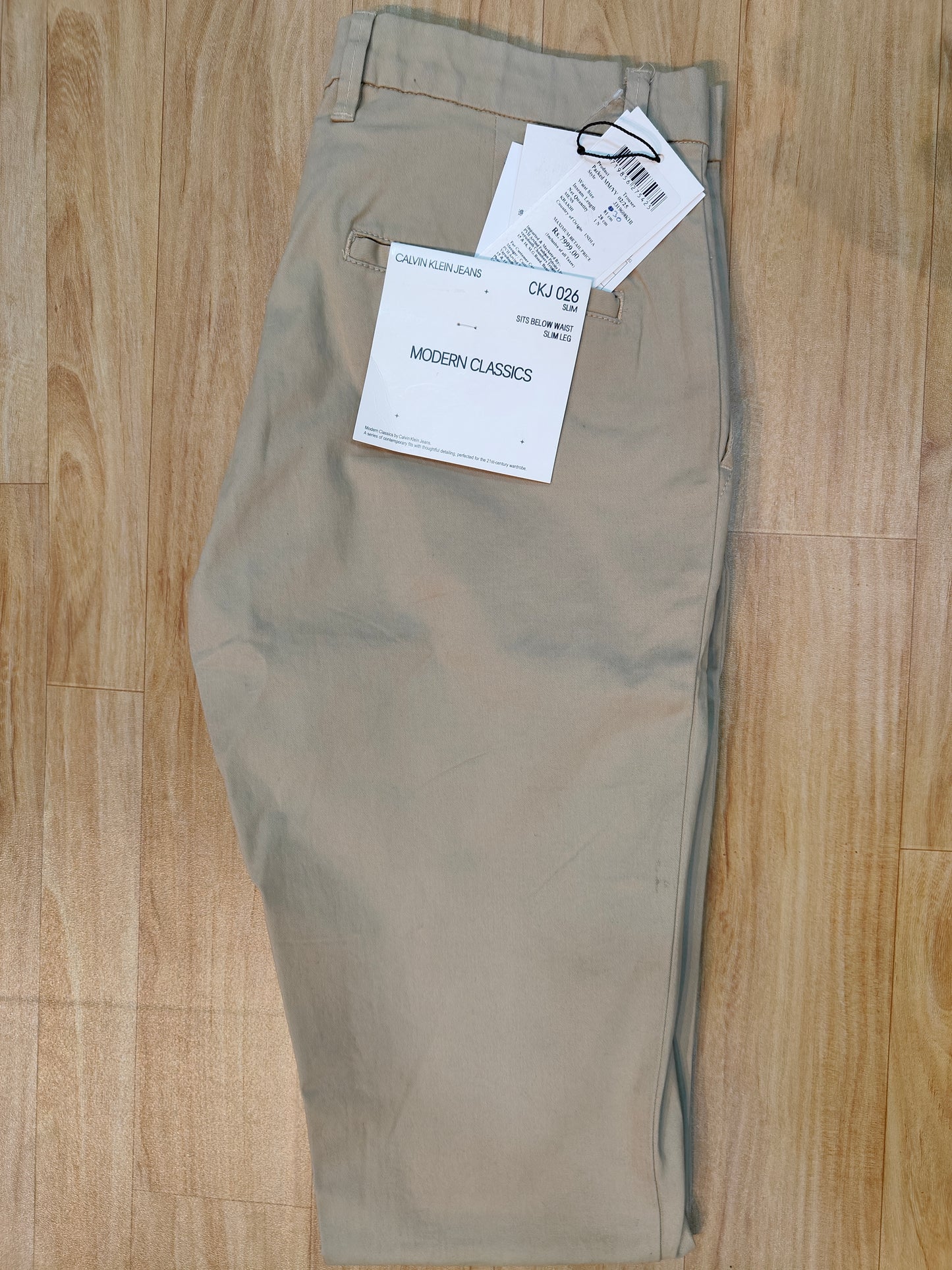 Calvin Klein Men's Modern Classics Slim Fit Trousers