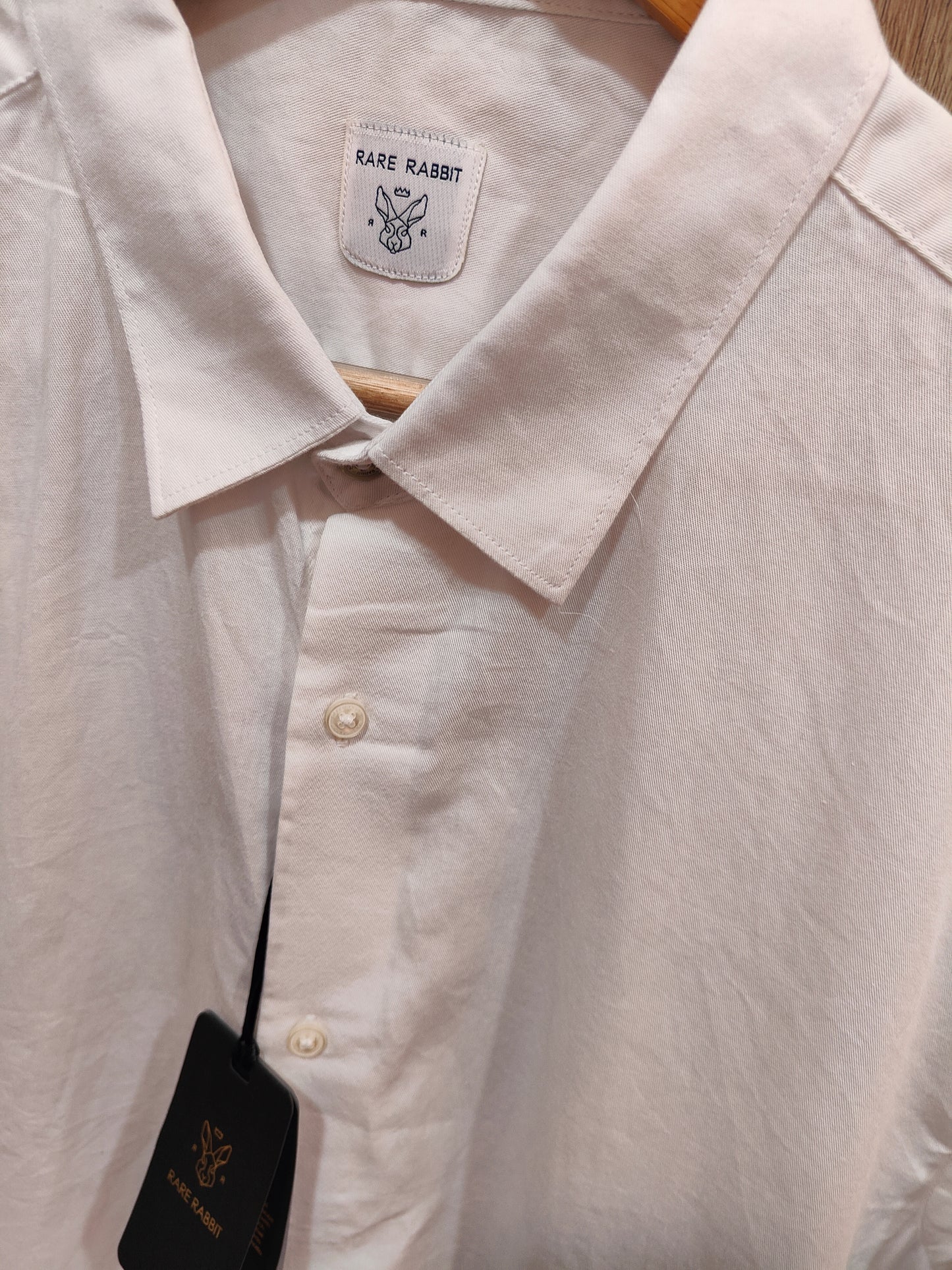 Rare Rabbit Men's Classic Shirt (WHITE)