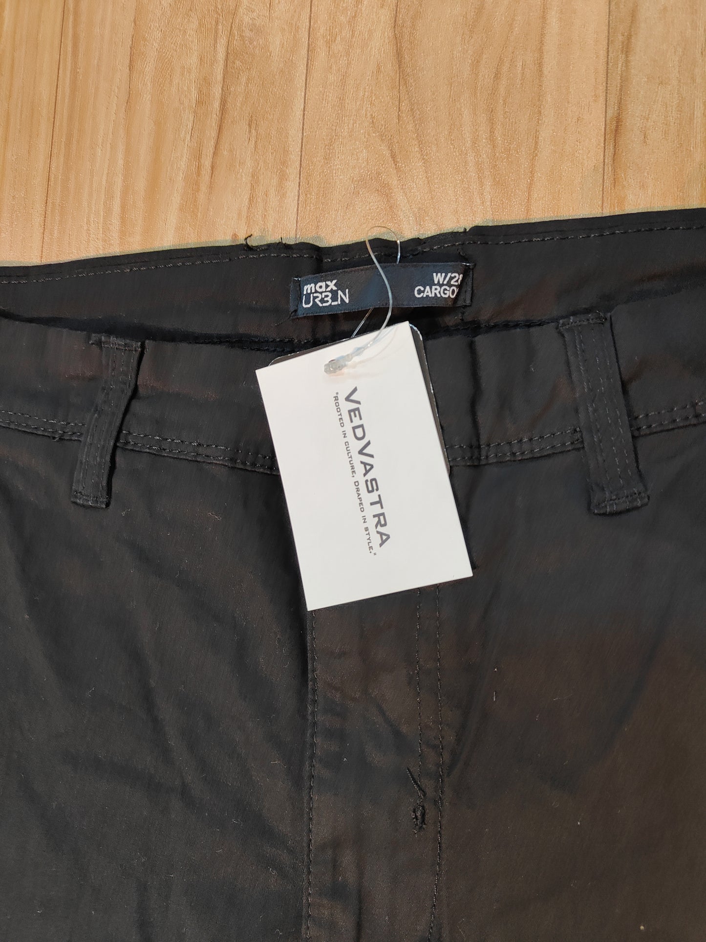 Max Urban Men's Cargo Pants (BLACK)