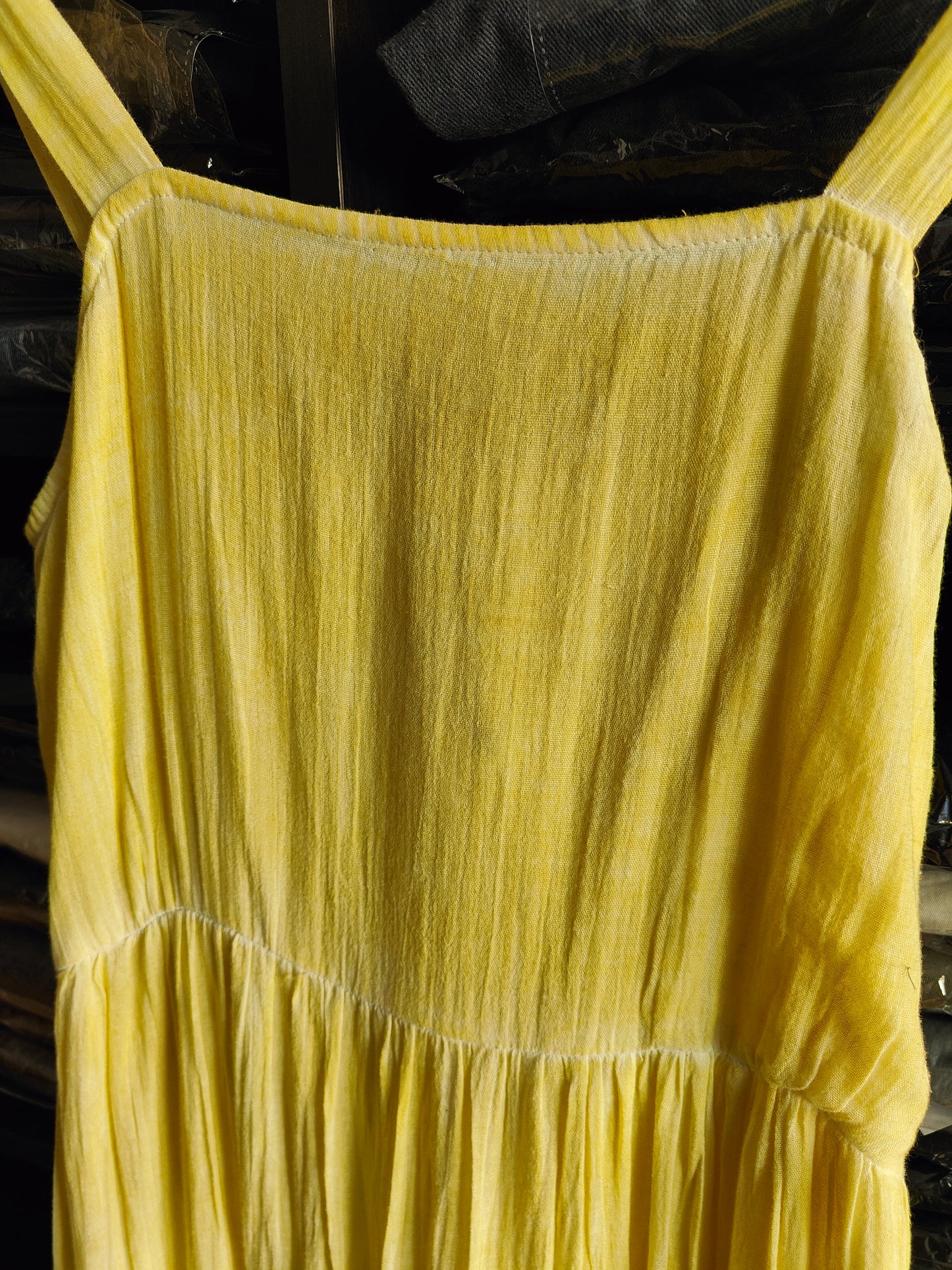 Label by Ritu Kumar Crinkled Cotton Long Dress