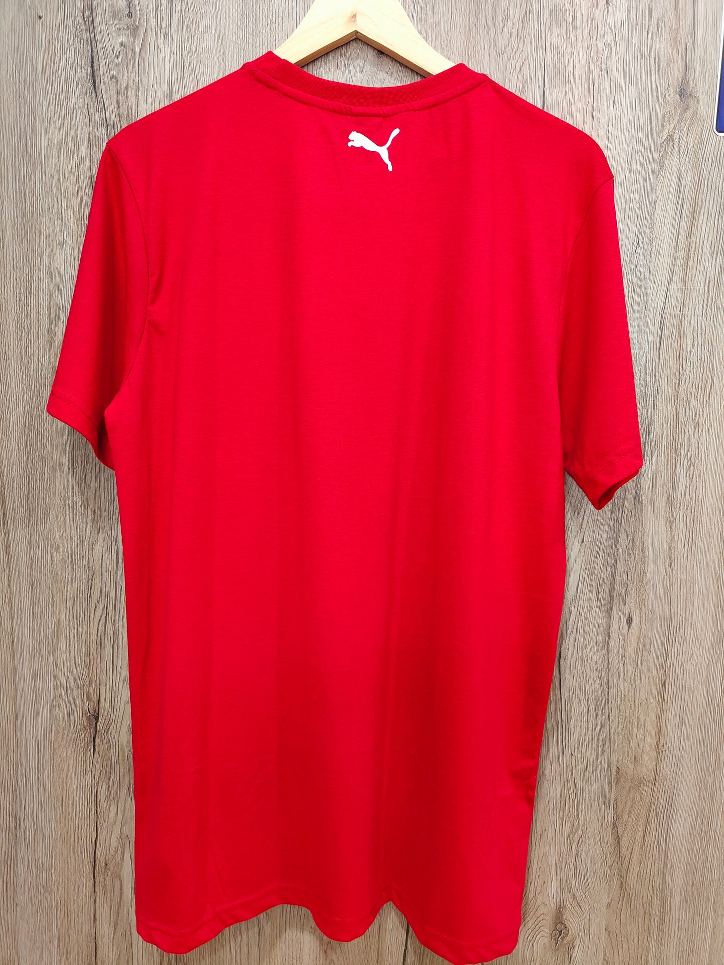 Puma Ferrari  Rosso corsa Men's T-shirt (Red)