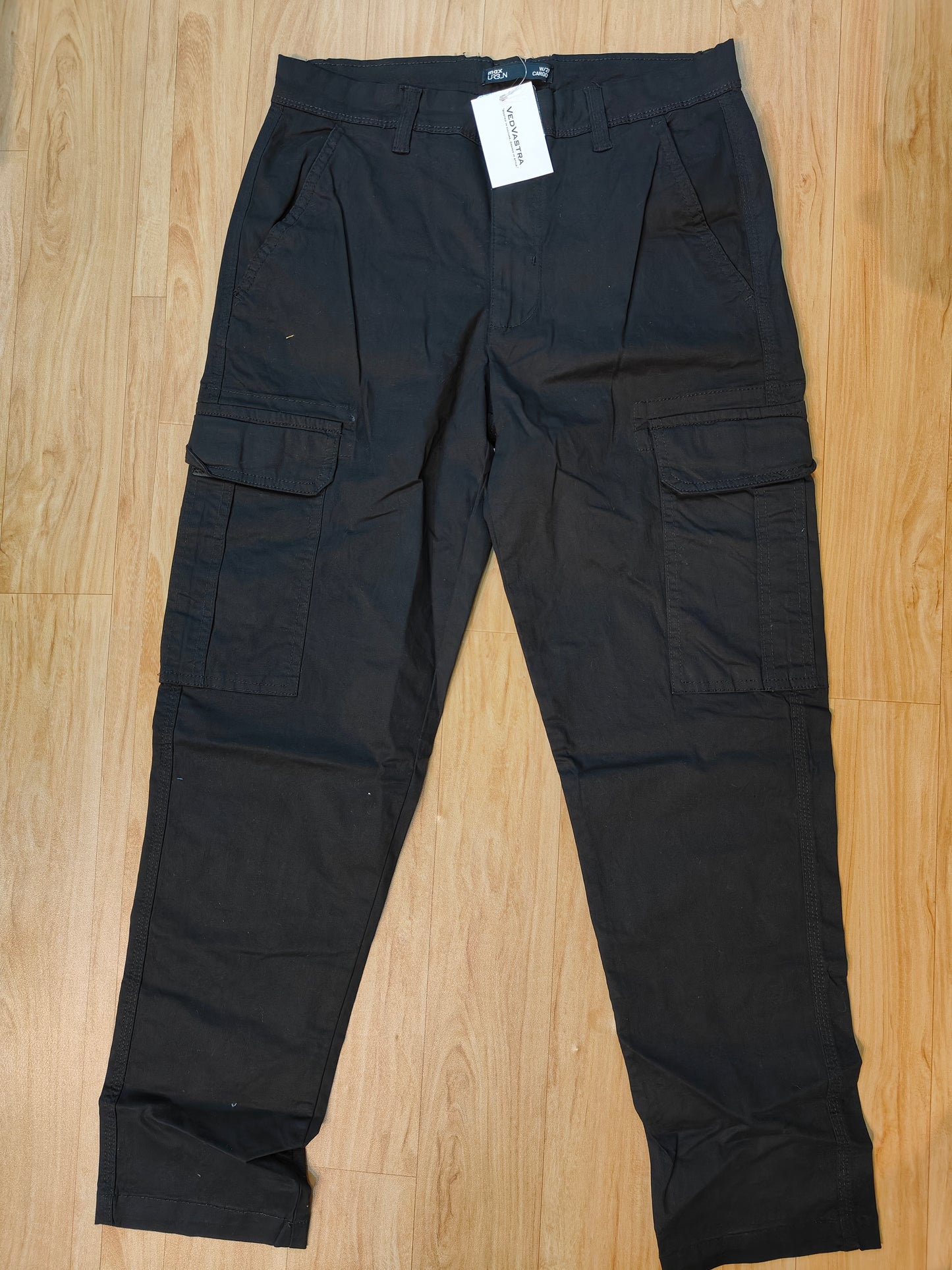 Max Urban Men's Cargo Pants (BLACK)