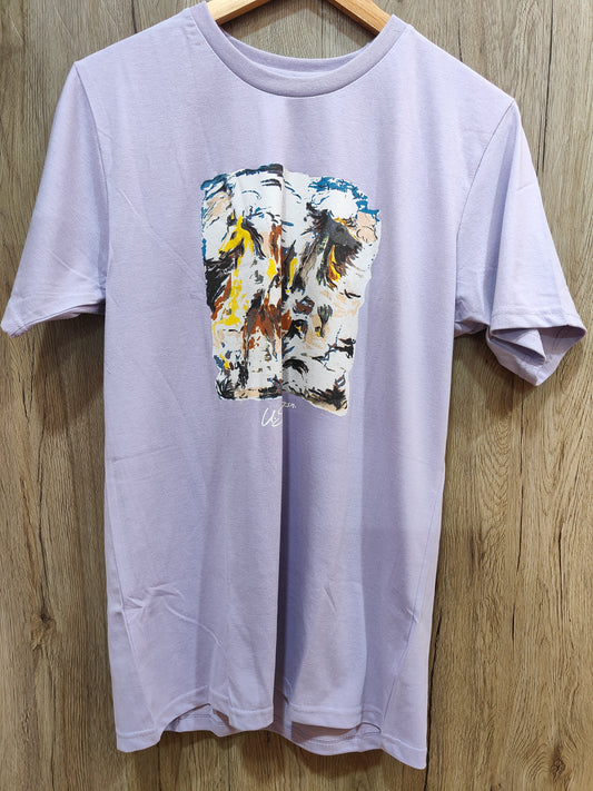 U.S. Polo Assn. Graphic Tee  (Lavender)