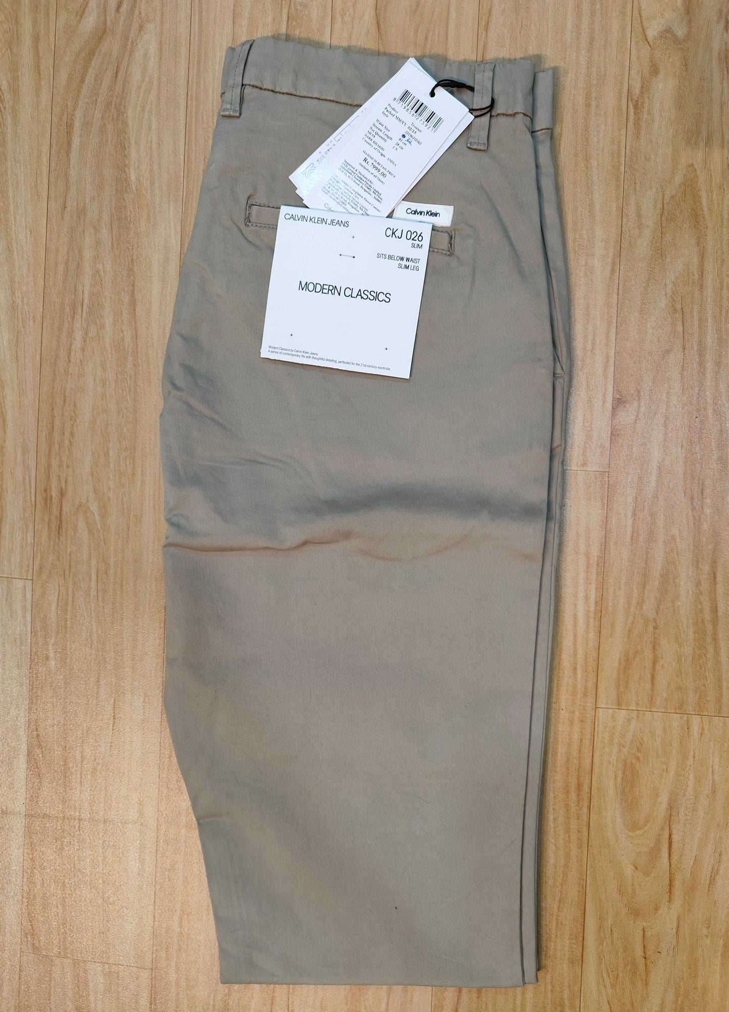 Calvin Klein Men's Modern Classics Slim Fit Trousers