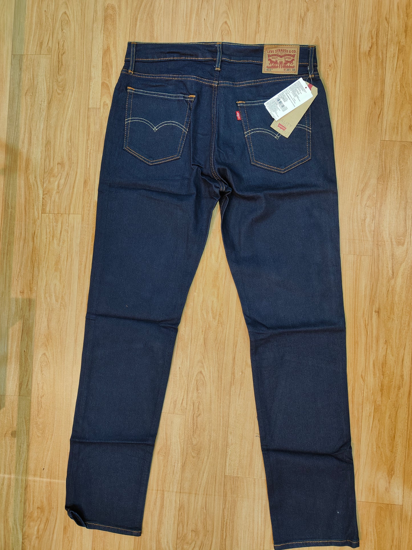 Levi's 511 Men's Slim Fit Stretch Jeans (Dark Indigo)