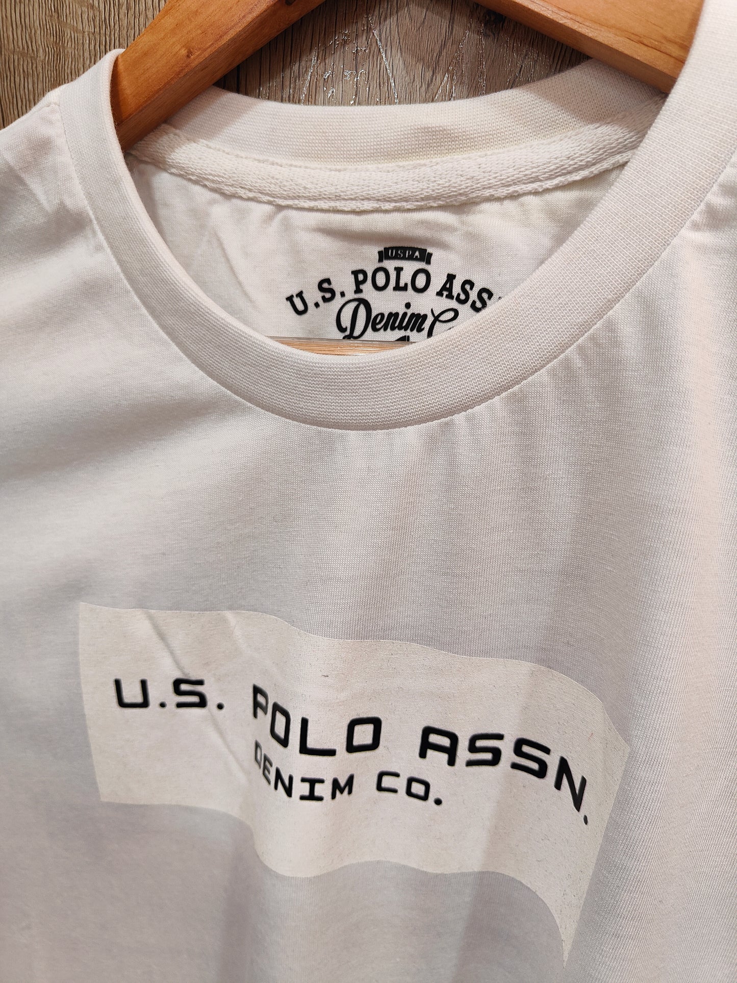 U.S. Polo Assn. Men's T-Shirt (WHITE)