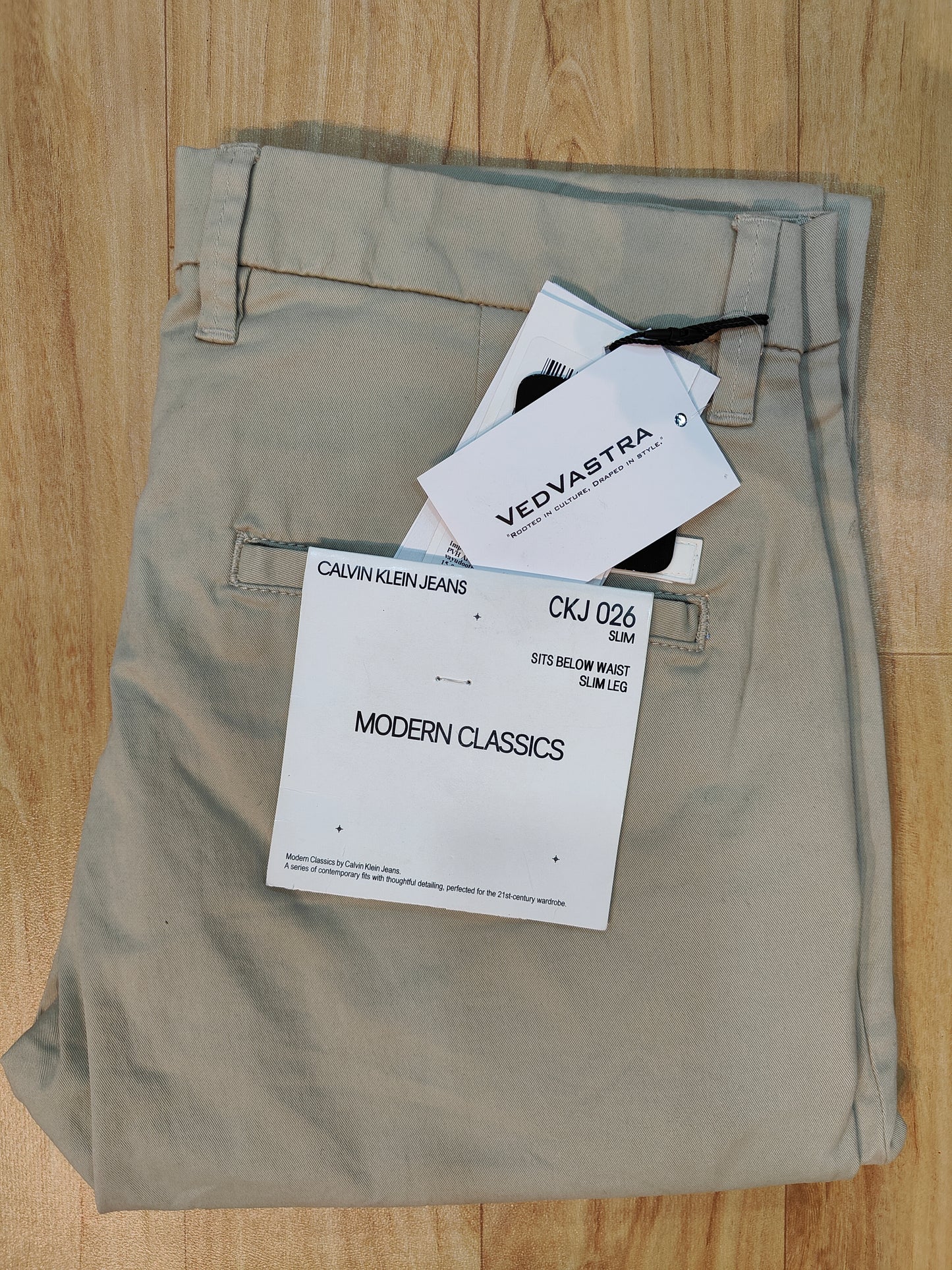 Calvin Klein Men's Modern Classics Slim Fit Trousers