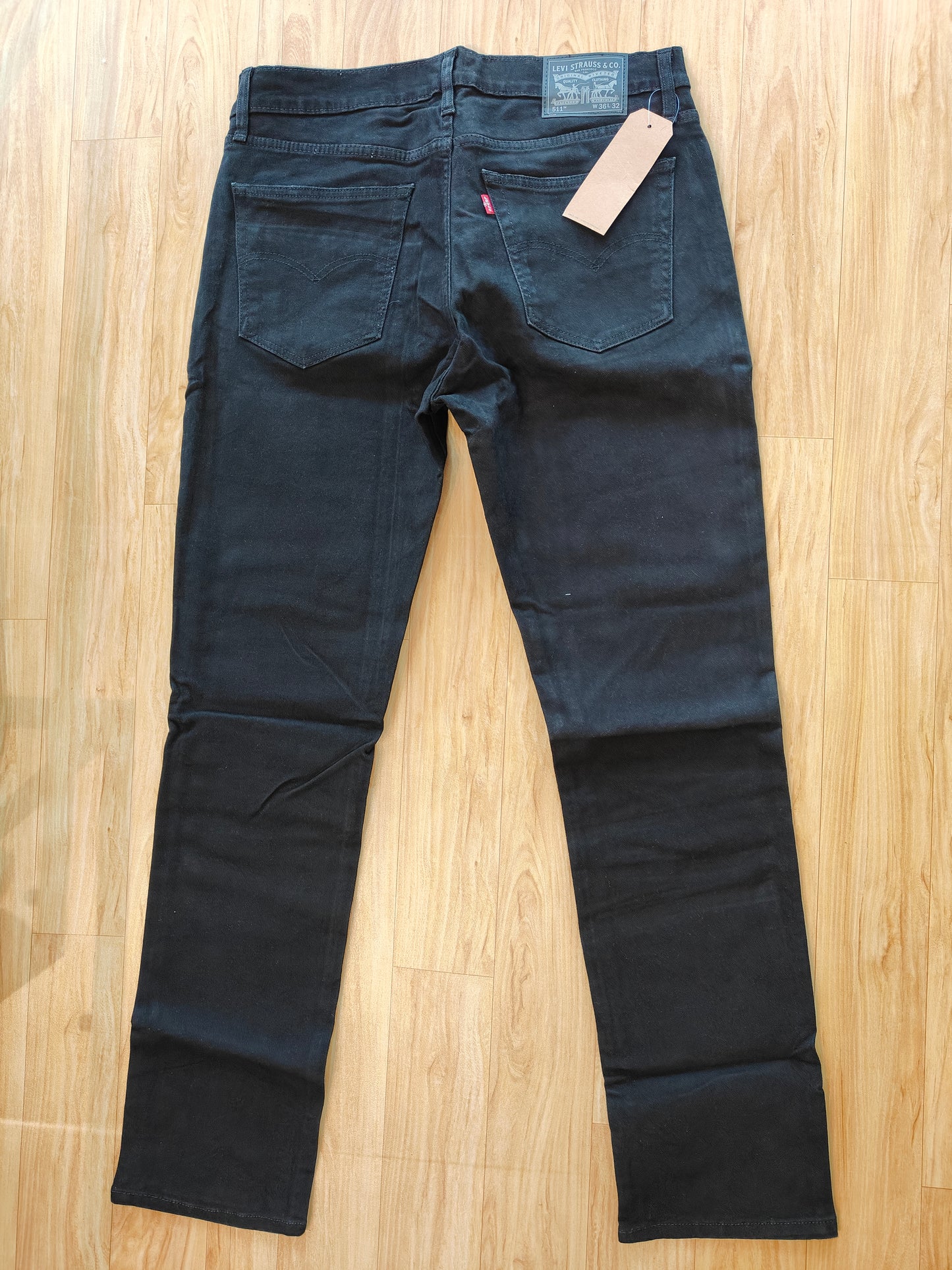Levi's 511 Slim Fit Men's Jeans Stretch Denim (Black)
