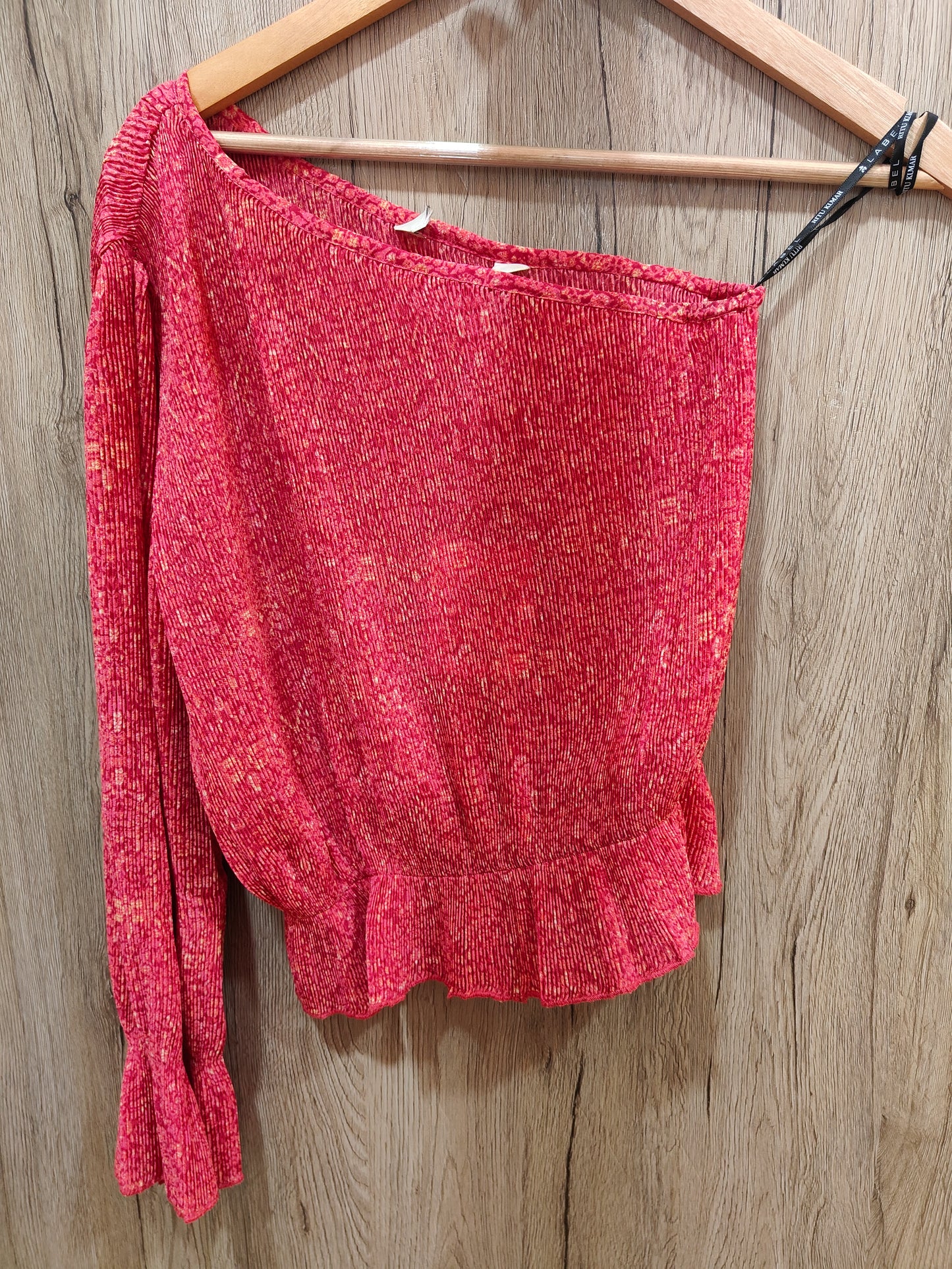 One Shoulder Top (Red)