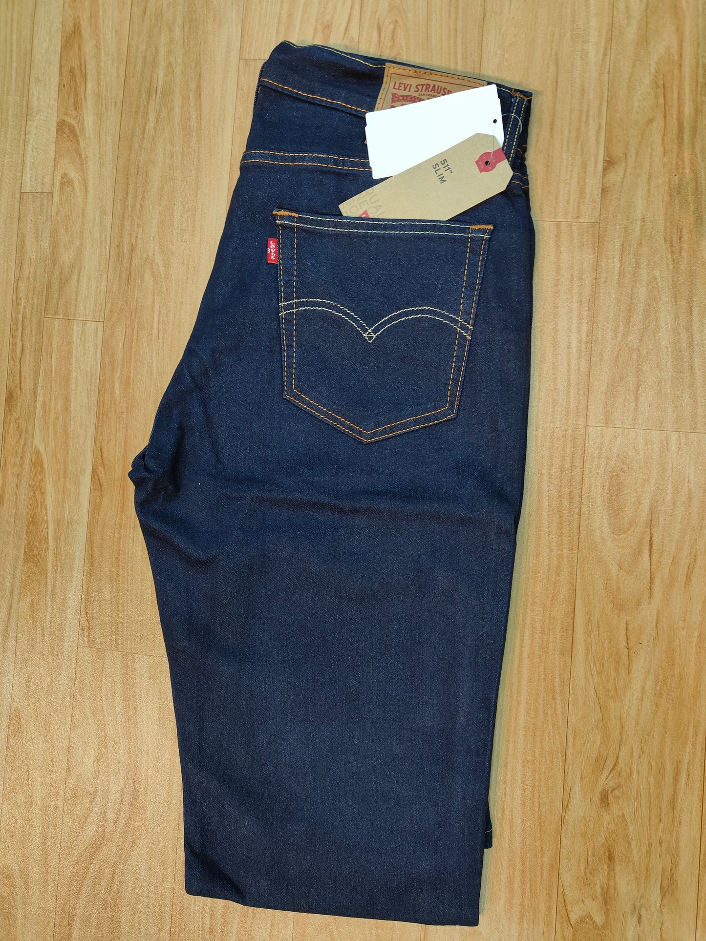 Levi's 511 Men's Slim Fit Stretch Jeans (Dark Indigo)