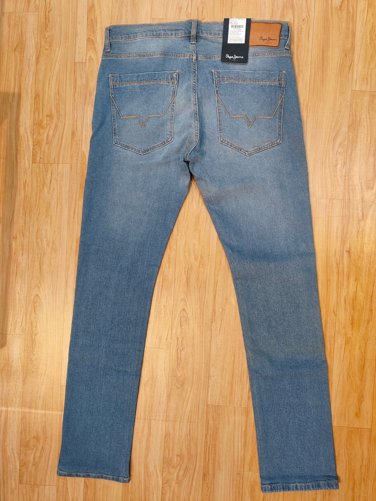 Pepe Jeans London Men's Light Blue Slim Fit Denim